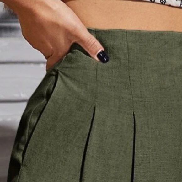 Classic Wide Leg Pockets Pants Trousers - Picture 5 of 10